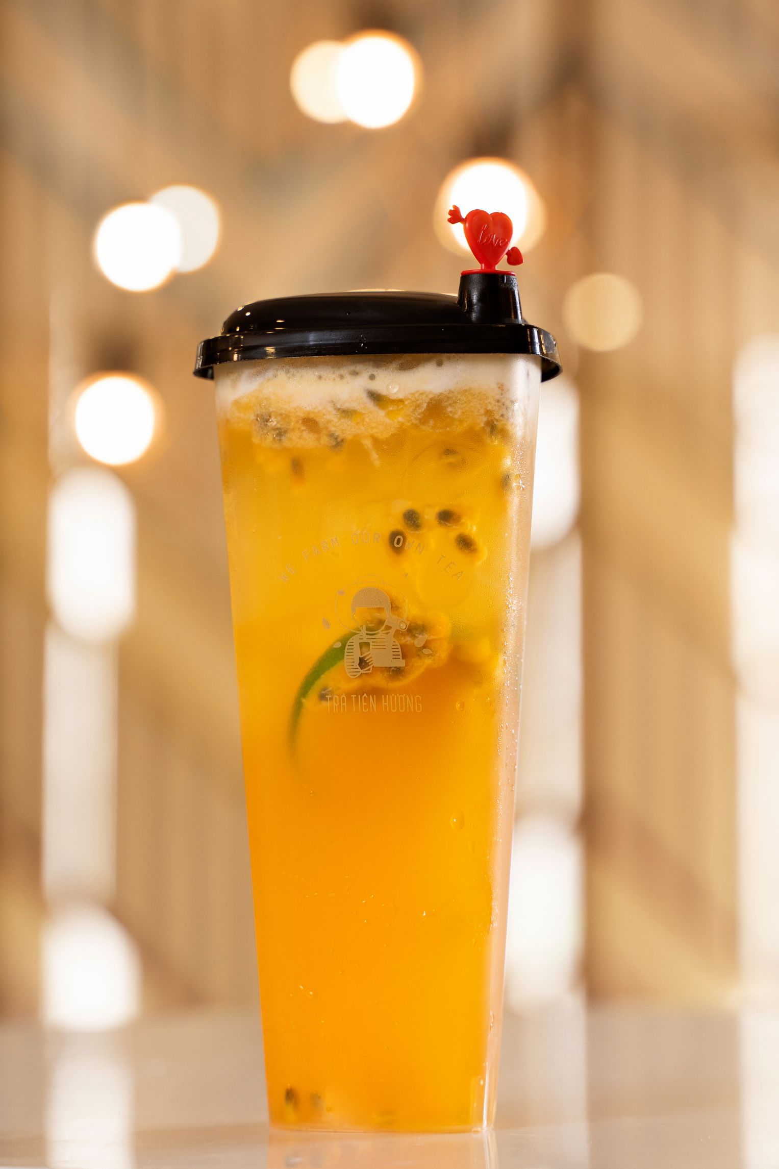 trà xanh soda chanh dây trà tiên hưởng gotcha